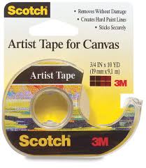 The only painting tape treated with paintblock technology®, frogtape® helps prevent paint bleed frogtape® brand painter's tapes that are treated with patented paintblock® technology, have a. Scotch Artist Tape For Canvas Blick Art Materials