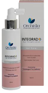 Scalps with more vegf grow more hair. Orchidia Integrado Hair Growth Lotion