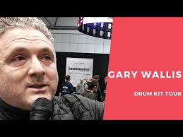 Gary Wallis presents his drum kit