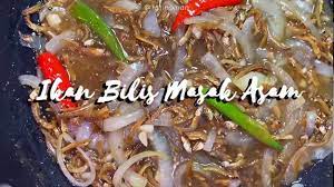 Maka dari itu, menu kali ini akan memadukan ikan pari dan terung asam yang dimasak dengan kuah pedas. Ikan Bilis Masak Asam Resipi Fatin Sihan Youtube
