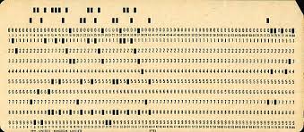 An electronic punch card system was the first data entry system for computers. Punched Card Wikiwand