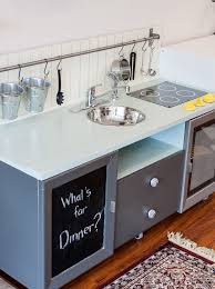 diy play kitchen for under $90