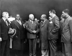 Marshall Shepard, Sr, Harry Truman, and J. Austin Norris