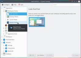 Résultat de recherche d'images pour "kde plasma 5 system setting"