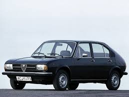 Image result for Navy Blue 1977 Alfa-Romeo