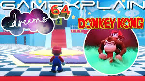 Incredible Mario 64 3d Donkey Kong Recreation In Dreams Youtube
