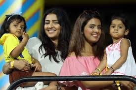 He is 15 runs shy of becoming the first. Suresh Raina Of Chennai Super Kings Wife Priyanka Raina With Daughter Gracia And Harbhajan Singh Of Chennai Super Kings Wife Geeta Basra With Daughter Hinaya During Match 44 Of The Vivo Indian