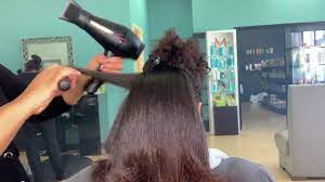 Ramona and brenda always make sure my hair is in its prime every time i go! Dominican Hair Salon By Marlyn Natural Hair Blow Out Youtube