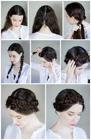 Milk Maid Braid Diy Perfect For When My Hair Is Feeling Less Than Cooperative Mexican Hairstyles Thick Hair Styles Womens Hairstyles
