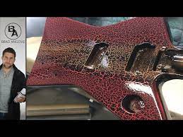Awesome Crackle Effect With Spray Cans Tutorial Youtube