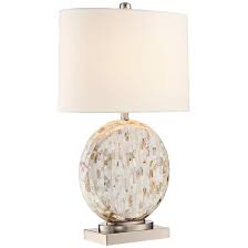 Tracey Round Mother Of Pearl Table Lamp 9w751 Lamps Plus In 2020 Table Lamp Lamp Table Lamps Living Room