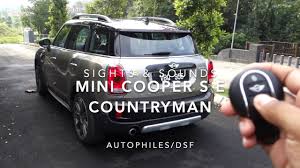 Calculate the drive away price of a new mini. Mini Cooper S E Countryman Sights Sounds Youtube