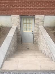 Pancakes chock full of blueberries. A Basement Entrance Gets A New Life Contractors Masonry Ltd