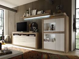 Miriam Wohnwand Iv Weiss San Remo Sand Wohnen Wohnzimmer Anbauwand Wohnzimmer