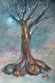 A deeply holy time long before christianity, when the rich from goya's black paintings to max ernst's pieta, or revolution by night, art has found its. As We Approach The Winter Solstice I Would Like To Wish You All A Happy Yule Solstice Art Magical Art Winter Illustration