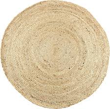 Dieser Schicke Runde Teppich Bringt Naturliches Flair In Ihr Zuhause Und Passt Optimal In Viele Wohnbereiche Der Gef Teppich Geflochtener Teppich Jute Teppich