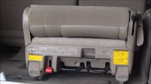 Read about the 2021 toyota sequoia interior, cargo space, seating, and other interior features at u.s. Toyota Sequoia 2002 How To Remove The Back Seat Youtube