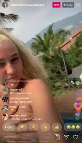 Kendra Sunderland nude instagram live 2