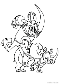 Halloween goth fairy spooky tree pumpkins. Wild Kratts Coloring Pages Rhino Power Coloring4free Coloring4free Com