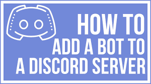 Bots can help you do everything from automate mundane tasks to start playing music across your server, and in this tutorial, we're going to show you how to make a discord bot. How To Add A Bot To Your Discord Server Discord Tutorial Youtube