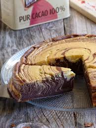 Gateau Au Fromage Marbre Vanille Et Chocolat Japonese Cheesecake Gateau Au Fromage Dessert Gourmand Tout Chocolat