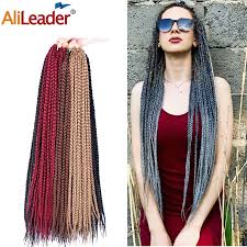 Afro hair pre twisted braids. Alileader Products Crotchet Braids Box Braids With Synthetic Hair 12 16 20 24 Inches Blonde Brown Burgundy Kanekalon Hair Colors Buy At The Price Of 3 92 In Aliexpress Com Imall Com
