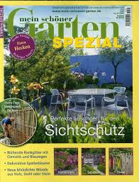 Versende sie direkt in 2 minuten an den anbieter. Mein Schoner Garten Spezial 173 2018 Sichtschutz