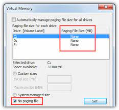Should i disable the pagefile? Is It Safe To Delete Hiberfil Sys And Pagefile Sys Raymond Cc Page 2