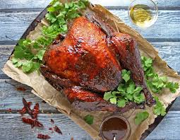 Honey baked turkey thanksgiving dinner. Easy Spicy Honey Glazed Turkey Gluten Free Thanksgiving