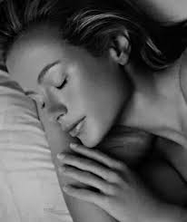 Woman sleeping", James Picard, Pencil & Conté