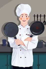 Chef De Carater Profissional Ilustracao Cozinha Utensilios De Cozinha Pan Roupas De Chef Ilustracao Imagem Em Pngtree Royalty Free Ilustracao Ilustracoes Chef
