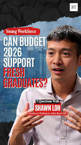 Can #Budget2026 support fresh grads?, "We shouldn't think of solving their  problems before they try to solve them themselves." Former Budget director  and Member of Parliament Shawn Loh believes that ...