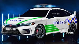 Honda philippines initially showcased the honda civic type r in the 2017 manila international auto show (mias) and did not confirm the introduction of the. Rendered 2022 Honda Civic Prototype Imagined As Malaysian Police Car Wapcar