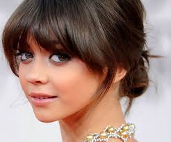 30 Magnificent Updos For Medium Hair Slodive Medium Length Hair With Bangs Medium Length Hair Styles Updos For Medium Length Hair