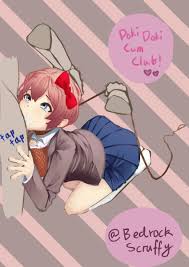 Rule 34 - ! Anon Asphyxiation Blowjob Blue Eyes Blue Skirt Bow Choking  Choking With Rope Cum Cum In Mouth Cum Inside Cumming From Blowjob Doki Doki  Literature Club Heart Heart On
