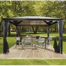 Cedar Carolina 13 Ft W X 11 Ft D Solid Wood Patio Gazebo In 2020 Patio Gazebo Pergola Pergola Patio