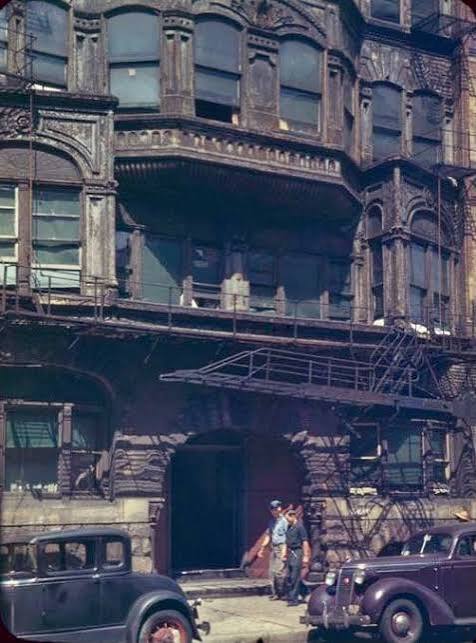 The Four Deuces 2222 S. Wabash. Known to the mob 1944. Photo by Charles  Cushman