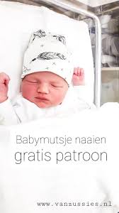 Babymuts Gratis Patroon In 2020 Kinderen Naaipatronen Babykleding Patronen Baby Bjorn