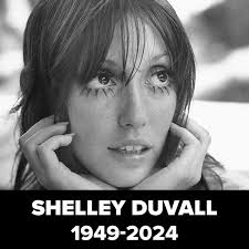 Shelley Duvall has passed away at the age of 75. The actress was most known  for her role as Wendy Torrance in 'The Shining'. R.I.P.