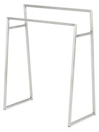 Shop wayfair for all the best free standing towel bars, racks, and stands. Slim Freestanding Towel Rack Modern Bath Towel Bars Racks Modern Bath Furniture Room Board