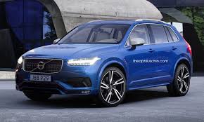 Volvo Xc40 Rendering Previews Q3 X1 Gla Rival Carscoops Volvo Ford Otomobil