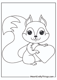 Free zentangle squirrel coloring page printable. Printable Squirrels Coloring Pages Updated 2021
