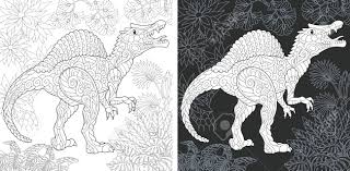 Select the spinosaurus dinosaur you want to color and download the free coloring page that features the dino image that you want. Coloring Page Coloring Book Dinosaur Collection Colouring Picture With Spinosaurus Drawn In Style Antistress Freehand Sketch Drawing Vector Illustration Royalty Free Cliparts Vectors And Stock Illustration Image 120357014