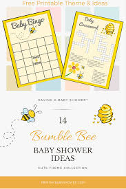 14 Spectacular Bumble Bee Baby Shower Ideas Print My Baby Shower