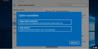 Windows 8 auf werkseinstellungen zurücksetzen. Windows 10 Zurucksetzen So Geht S Schritt Fur Schritt Pc Welt