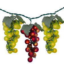 Mehr als 6800 direkt vom hersteller ausgewählte lampen zu außergewöhnlichen preisen. Northlight 100 Count Yellow And Red Grape Clusters Christmas Light 5ft Green Wire Target