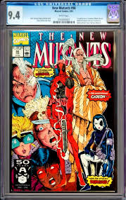 Luckily for you i've come up with a list of nine landmark comics so you can get to know the newest addition to deadpool it's the first appearance of neena thurman a.k.a. New Mutants 98 Cgc Graded 9 4 1st App Of Deadpool Gideon Domino Hipcomic