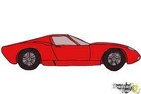 Then draw the top with a simple line. How To Draw A Sports Car Drawingnow
