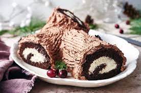 Yule Log Classic Buche De Noel Recipe How To Make Cake Chocolate Sponge Cake Sponge Cake Roll