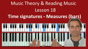 A counter across which alcoholic drinks or refreshments are served. Measures Bars How Many Beats In A Bar Piano Theory Exercises